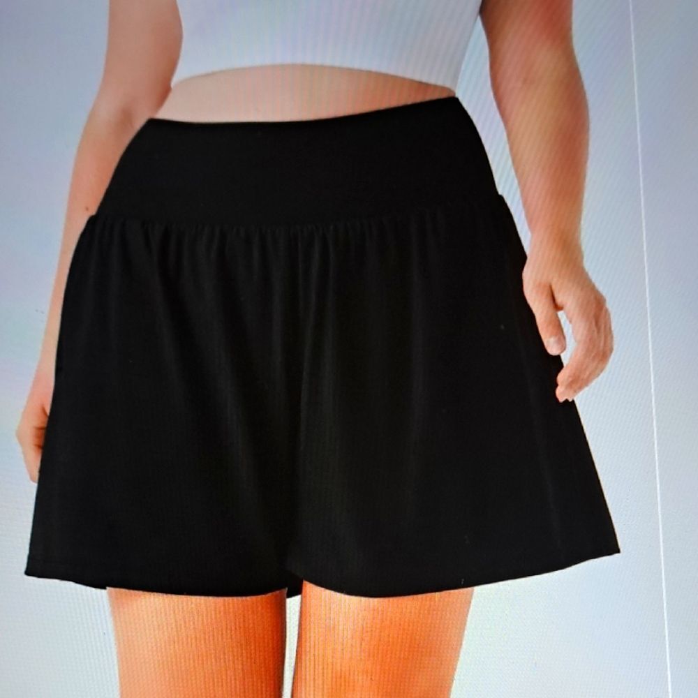 HALARA Women's High Waist Shorts Skort - Black